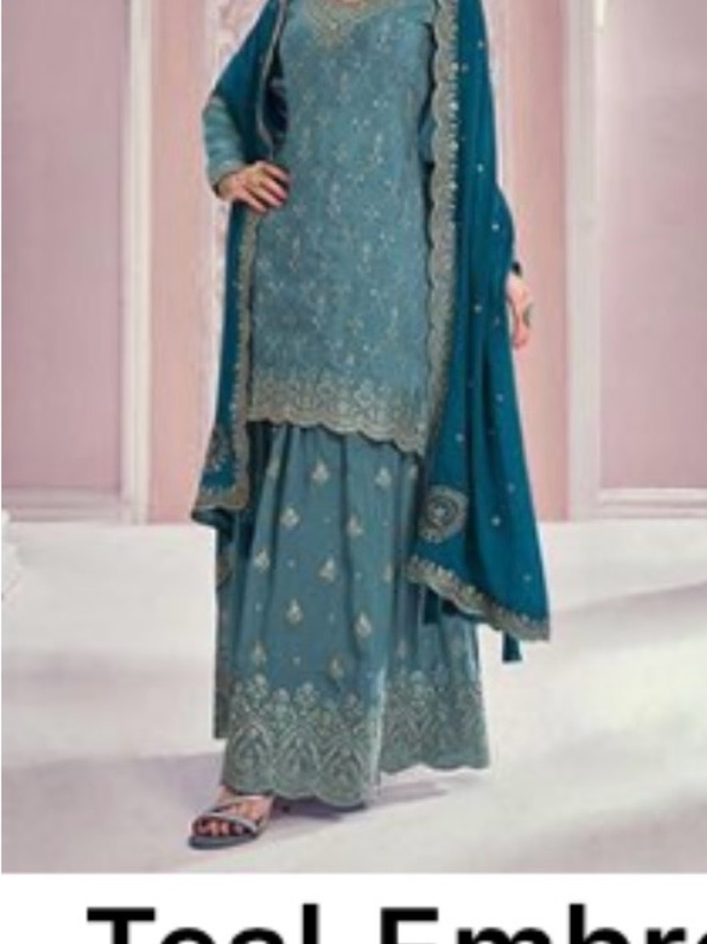 Women's indian sharara set new